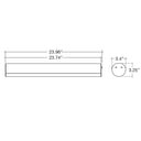 Envision LED-TBL-2FT-20W-UD-4CCT-WH 2' Architectural Tubular Linear, White