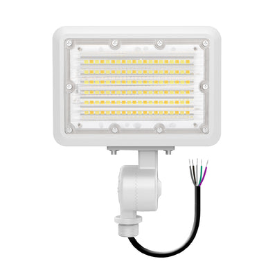 Envision LED-FL-30W-TRI-WH-KNYK-PC Mini Flood: XS-Line 1/2" Knuckle & Yoke Included, White