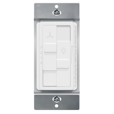 3-Speed Slide Fan Control & LED Dimmer