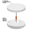 Envision TSM-9R-EMB-UNV-EMPTY TSM-9: EM Backup Empty Body for All Models, 18w, White