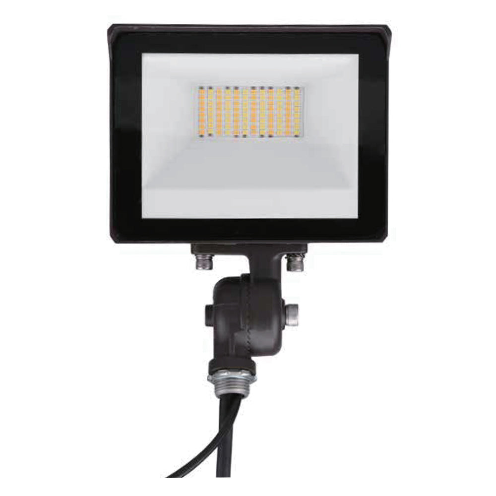Envision LED-ARL3-ARC-3P30-TRI-BZ-UNV-KNT-PC Mini Architectural Flood: Arcy-Line, 30/25/15w, Bronze