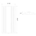 Envision LED-LHB-2FT-3P165-F-40K-UNV Linear Highbay: Slim-Line G2, 165/150/125w, White Frosted