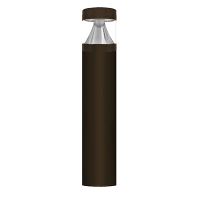 Envision BLD-3P22-RD-UNV-BZ-22 22" Bollard Base: Round Bronze, 22/16/12W
