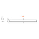 Envision LED-RST-2FT-20W-4CCT 2' Strip, White