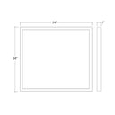 Envision LED-PNL-SM-2X2-40W-TRI 2x2 Surface Mount LED Panel: Slim-Line, White