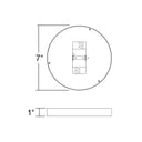 Envision SLDSKR-7-EMB-EMPTY-UNV SLDSKR-7: EM Backup Empty Body for All Models, 15w, White