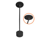 Envision STM-JBX-6-BLK Stem Pendant Mount for Surface Mount Fixtures, Black