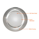 Envision LED-CDSK-4-10W-TRI-BN 4" Disk Lite: Cusp-Line, Brushed Nickel
