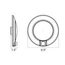 Envision LED-CDSK-4-10W-5CCT-WH-PIR 4" Disk Light w/ PIR Sensor: Cusp-Line, White