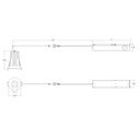 Envision LED-DLJBX-1RG-7W-5CCT-WH-R 1" Smooth Downlight: SnapTrim-Line, White Round