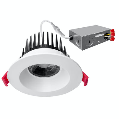 Envision LED-DLJBX-4RG-18W-5CCT-WH-R 4" Regressed Downlight 5CCT, White