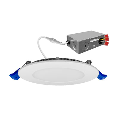 Envision LED-SL-PNL-8R-22W-5CCT-0/10V 8" Slim Panel Wafer 120-277V 0-10, White