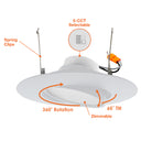 Envision LED-DL-ADJ-5/6-16.5W-5CCT-WH 5/6" Retfrofit Downlight: Adjust-Line, White