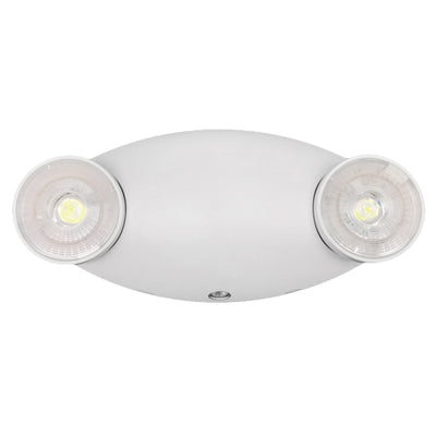 Envision LED-EM-DHC-WH Emergency Bug Eye Double Headed Fixture, 3w, White