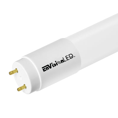 Envision LED-T8-DF-GL-4FT-15W-40K 4 FT T8 Glass + PC Coating TRIPLE FIT Ballast, or AC Direct Single/Double (FROSTED LENS)