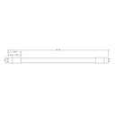 Envision LED-T5-DF-4FT-24W-50K 4 FT T5 Glass + PC Coating Ballast Double Sided or AC Direct, Frosted