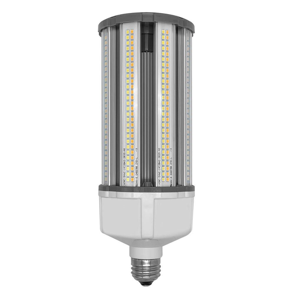 Envision LED-CRN-3M54-TRI-E26 Corn Bulb: 360 Direction, 54/45/36w, Clear