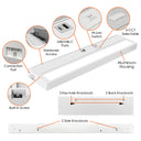 Envision LED-UC-14I-8W-5CCT-USB-WH-UNV 14" Undercabinet Bar, White
