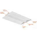 Envision LED-CBT-2X4-5P50-5CCT-EMB 2x2 LED Center Basket Troffer: C-Line EMB, 50/40/30/25/20W, White
