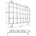 Envision ARL-80W-WG Area Flood: M-Line 50W Wire Guard, Silver