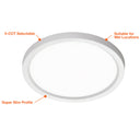Envision LED-SLDSKR-5-10W-5CCT-WH 5" Surface Mount Round: Slim-Line, White