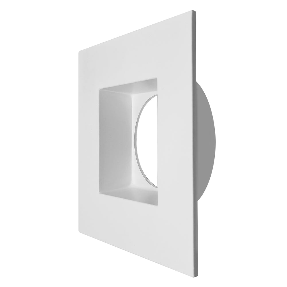 Envision MDJBX-3-TRIM-WH-SQ MDJBX-3: White Square Smooth Trim
