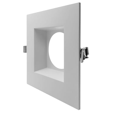 Envision DLJBX-6RG-TRIM-WH-SQ 6" Regressed Gimbal White Square Trim
