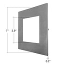 Envision SLPNL-TRIM-6SQ-BNI SL-PNL-6SQ Brushed Nickel Trim, 14w