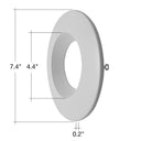Envision RDL-TRIM-5/6-WH-BFL 5/6" RDL: White Trim Baffle Trim
