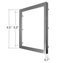 Envision SLDSKSQ-5-TRIM-BNI SLDSKSQ: 5" Snap on Trim Brushed Nickel