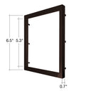 Envision SLDSKSQ-7-TRIM-BRZ SLDSKSQ: 7" Snap on Trim Bronze