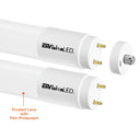 Envision LED-T8-DF-GL-8FT-42W-50K 8 FT T8 Glass + PC Coating DUAL FIT Ballast, or AC Direct Double Sided (FROSTED) w/ FA8 Single Pin Sockets