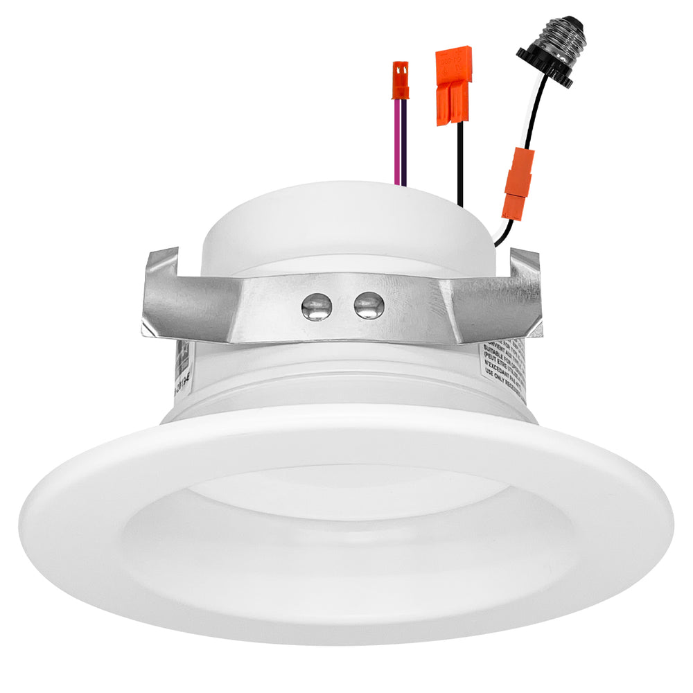 Envision LED-RDL-4-3P12-5CCT-UNV-0/10V 4" Retrofit Downlight: RDL-Line, 12/10/8w, White