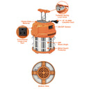 Envision LED-WKL-60W-50K-15 60W Work Light w/ 15' Cable, Orange
