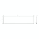 Envision LED-BPL-1x4-3M40-5CCT 1x4 LED Panel: Backlit-Line, 40/30/20w, White