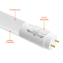 Envision LED-T8-DF-GL-3FT-12W-5CCT 3 FT T8 Glass + PC Coating TRIPLE FIT Ballast, or AC Direct Single/Double (FROSTED LENS)