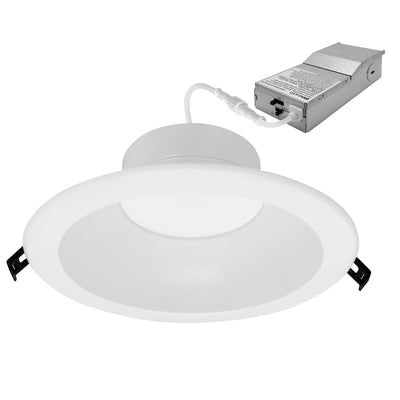 Envision LED-CMDEX-8-3M30-5CCT-CUNV 8" External Commercial Downlight: CMD-Line, 30/22/16w, White