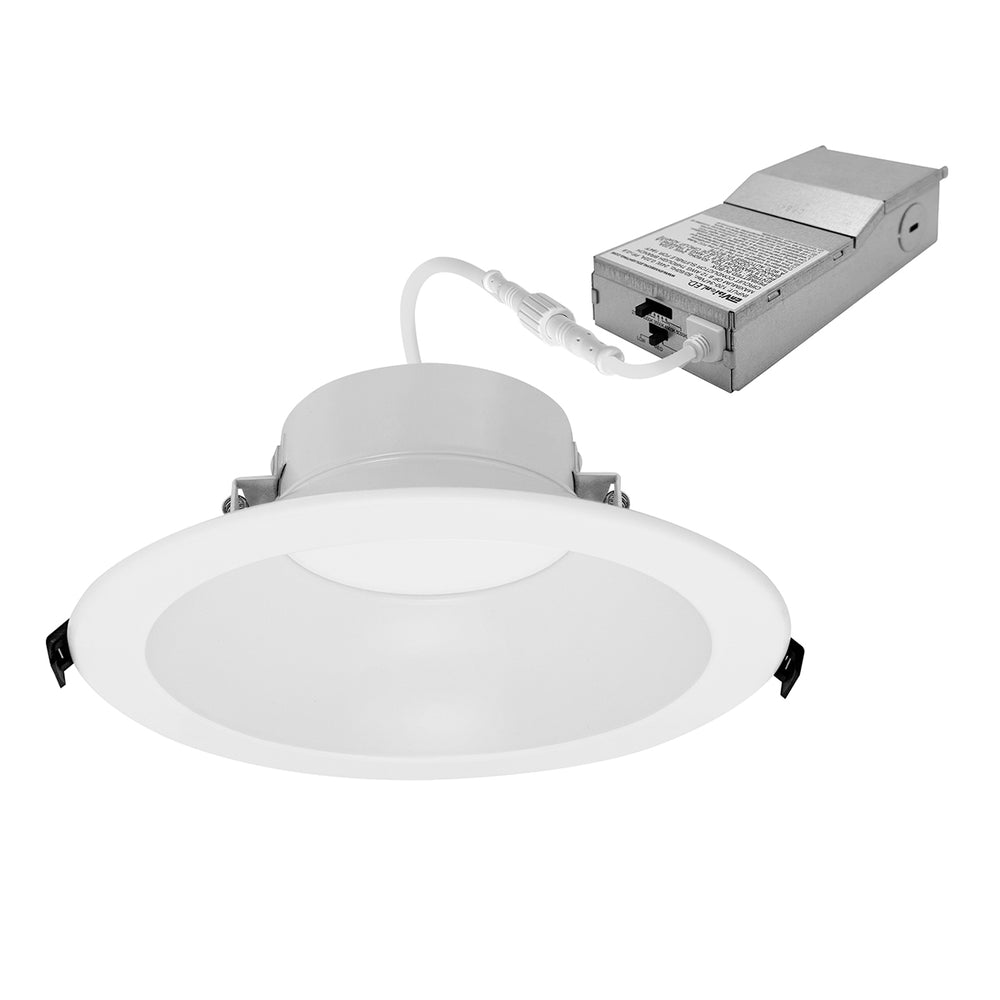 Envision LED-CMDEX-6-3M24-5CCT-CUNV 6" External Commercial Downlight: CMD-Line, 24/16/12w, White