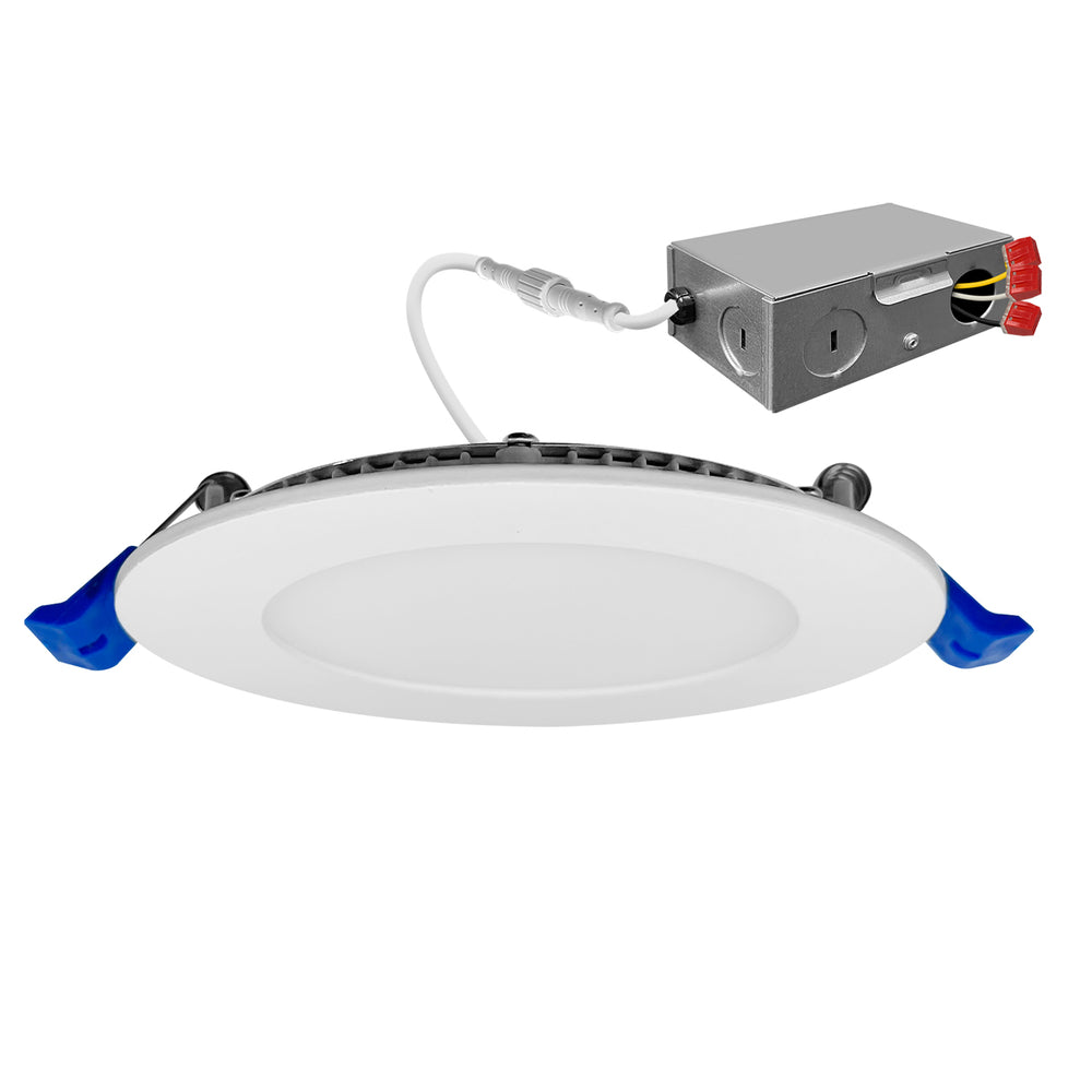 Envision LED-SL-PNL-10R-22W-5CCT-0/10V 10" Round Slim Panel Wafer 0-10, White
