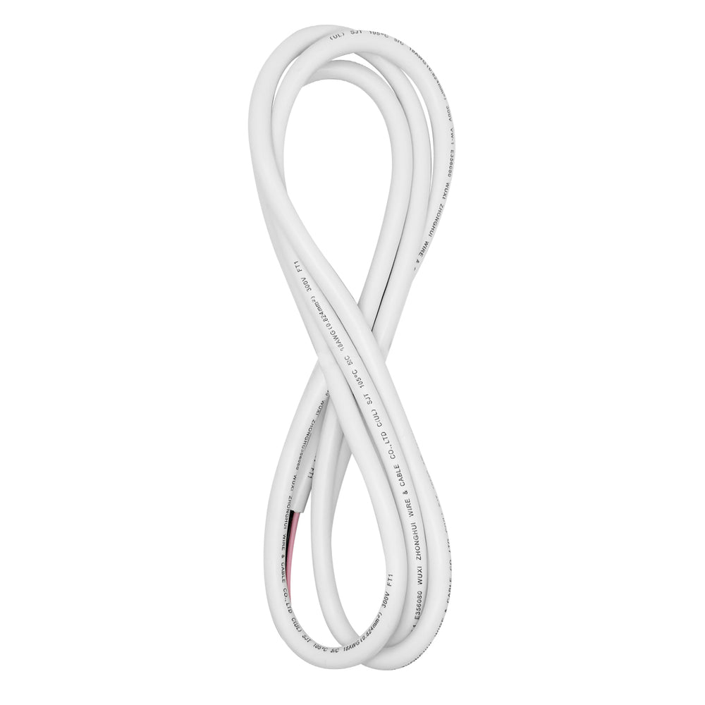 Envision SJT-18-5-7FT-WH 7' 5-Wire White Cord