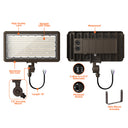 Envision LED-FL-3P150-TRI-BZ-KNYK-PC Mini Flood: XS-Line 1/2" Knuckle & Yoke Included, 150/120/100w, Bronze