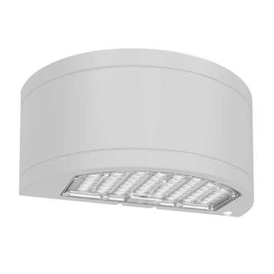 Envision LED-WPUD-SC-3P40-TRI-WH-PC Wall Pack: CIRCLE-Line Up/Down, 40/32/24w, White
