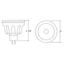 Envision LED-MR16-4W-30K-3B-BL MR-16 LED Lux-Line, Black