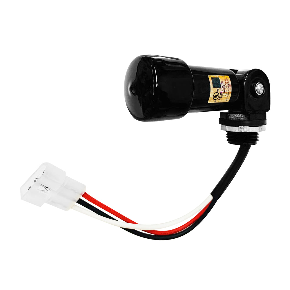 Envision PC-SVL-UNV-1/2" Swivel Photocell for 1/2" Knockout, <1W, Black