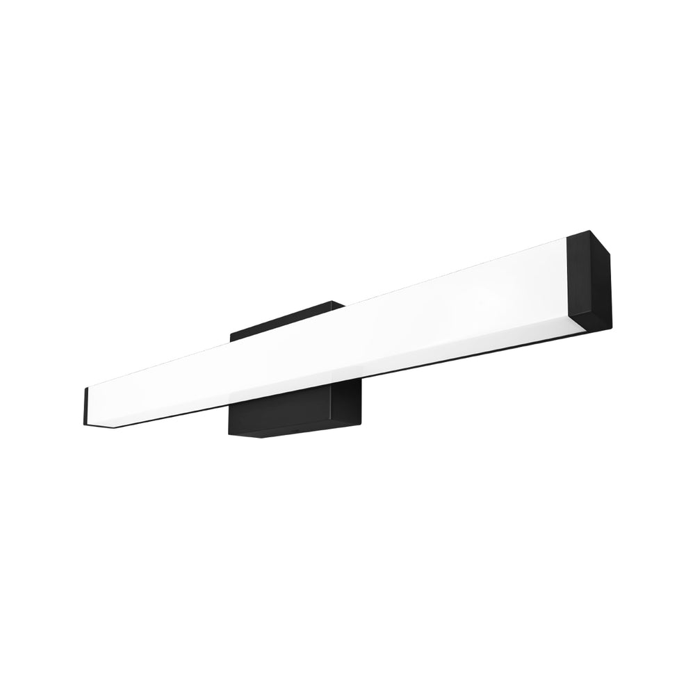 Envision LED-VT-SQFT-22-3P19-5CCT-BL Vanity Light - 21.5" Square Full, 19/15/9w, Black
