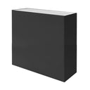 Envision LED-WSC-12-UD-30W-5CCT-BL Wall Sconce: M-Line, Black