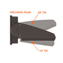 Envision LED-WPFC-ARC-3P100-TRI-BZ-PC Wall Pack: ARCY-Line, 100/80/60W, Bronze