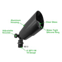 Envision BLT-ALM-BL-12V-2 Landscape Bullet Light - MR-16: Style 2 Modern, Black