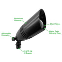 Envision BLT-ALM-BL-12V-3 Landscape Bullet Light - MR-16: Style 3: Traditional, Black