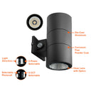 Envision LED-CYA-UD-6-3P35-TRI-BL-PC 6" Cylinder: ARCY-Line, 35/29/22W, Black